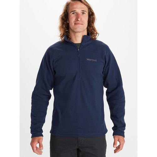 Marmot Rocklin Jackets - Mens Fleece Navy CA9314280 Canada